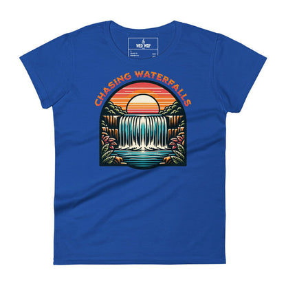 'Chasing Waterfalls' Women's short sleeve t-shirt T-Shirts