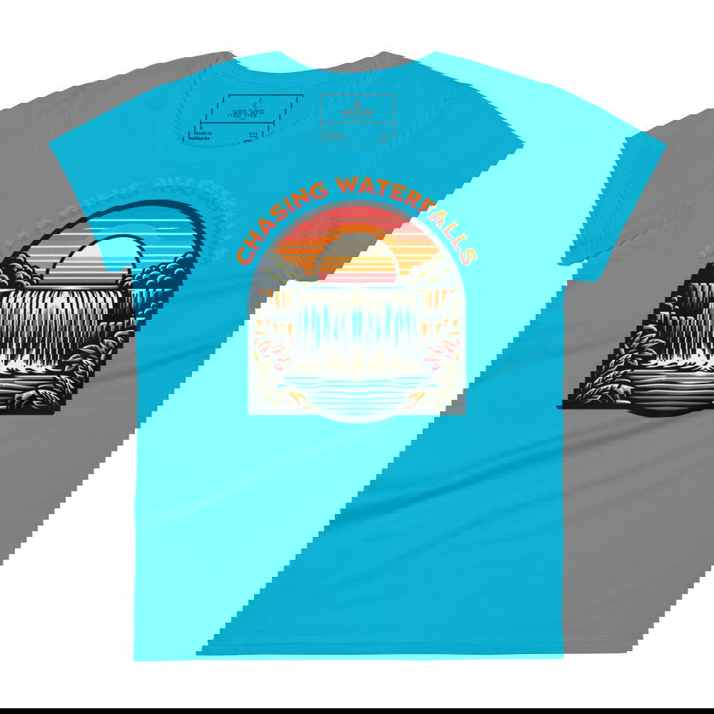 'Chasing Waterfalls' Women's short sleeve t-shirt T-Shirts