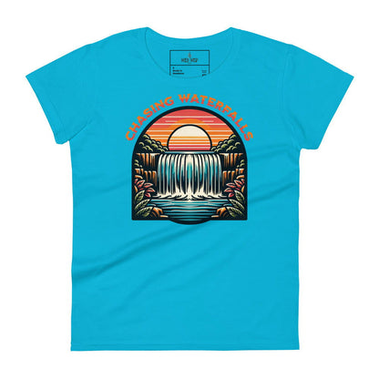 'Chasing Waterfalls' Women's short sleeve t-shirt T-Shirts