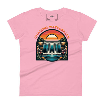 'Chasing Waterfalls' Women's short sleeve t-shirt T-Shirts