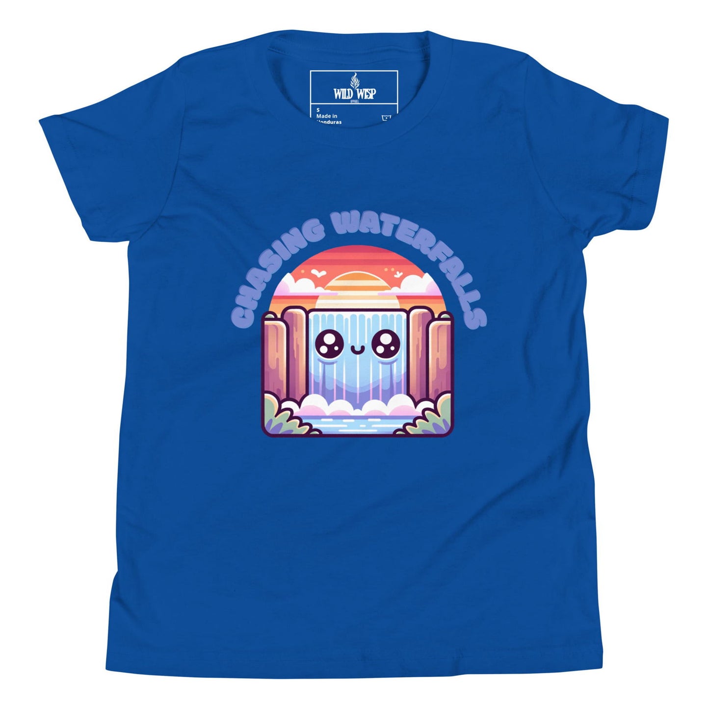'Chasing Waterfalls' Youth Short Sleeve T-Shirt T-Shirts