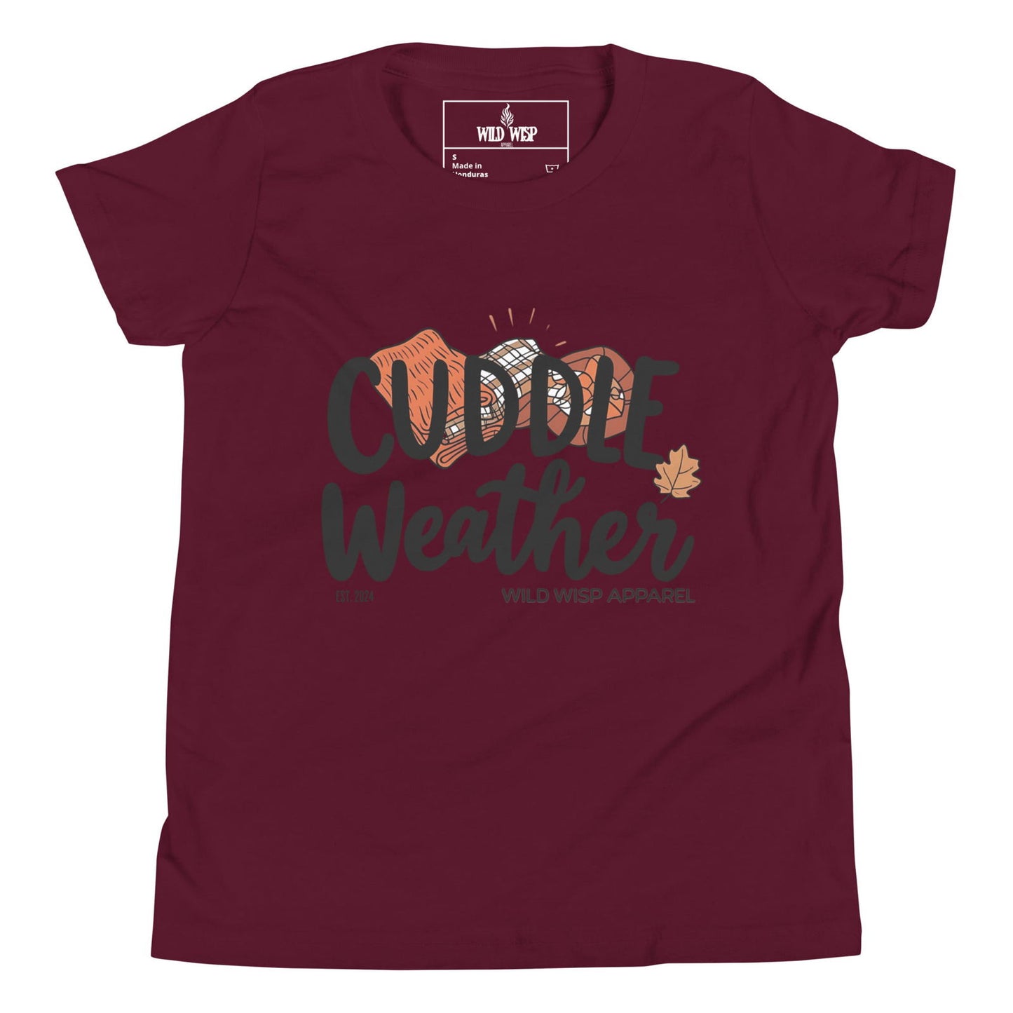 'Cuddle Weather' Youth Short Sleeve T-Shirt T-Shirts