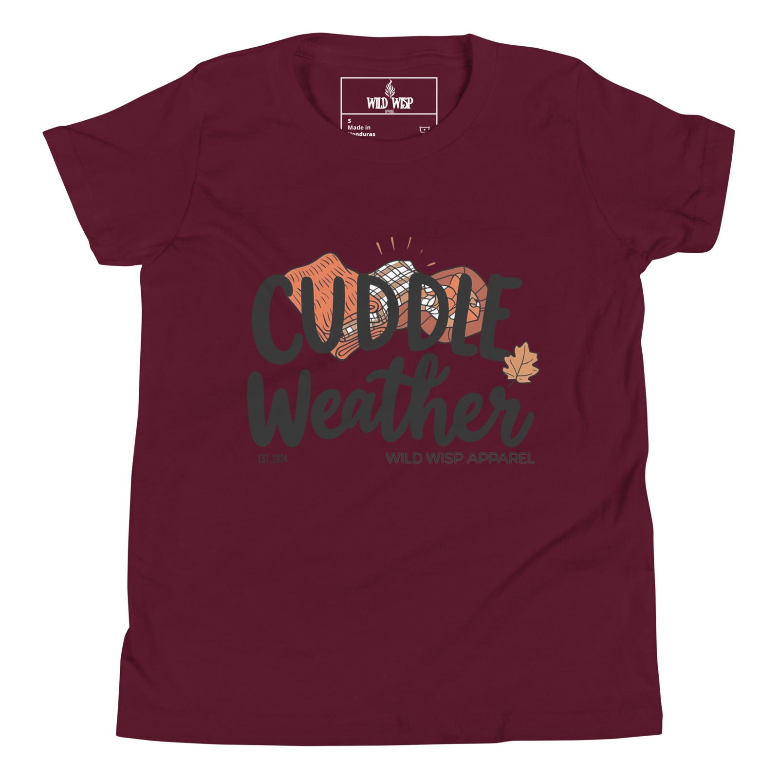 'Cuddle Weather' Youth Short Sleeve T-Shirt T-Shirts