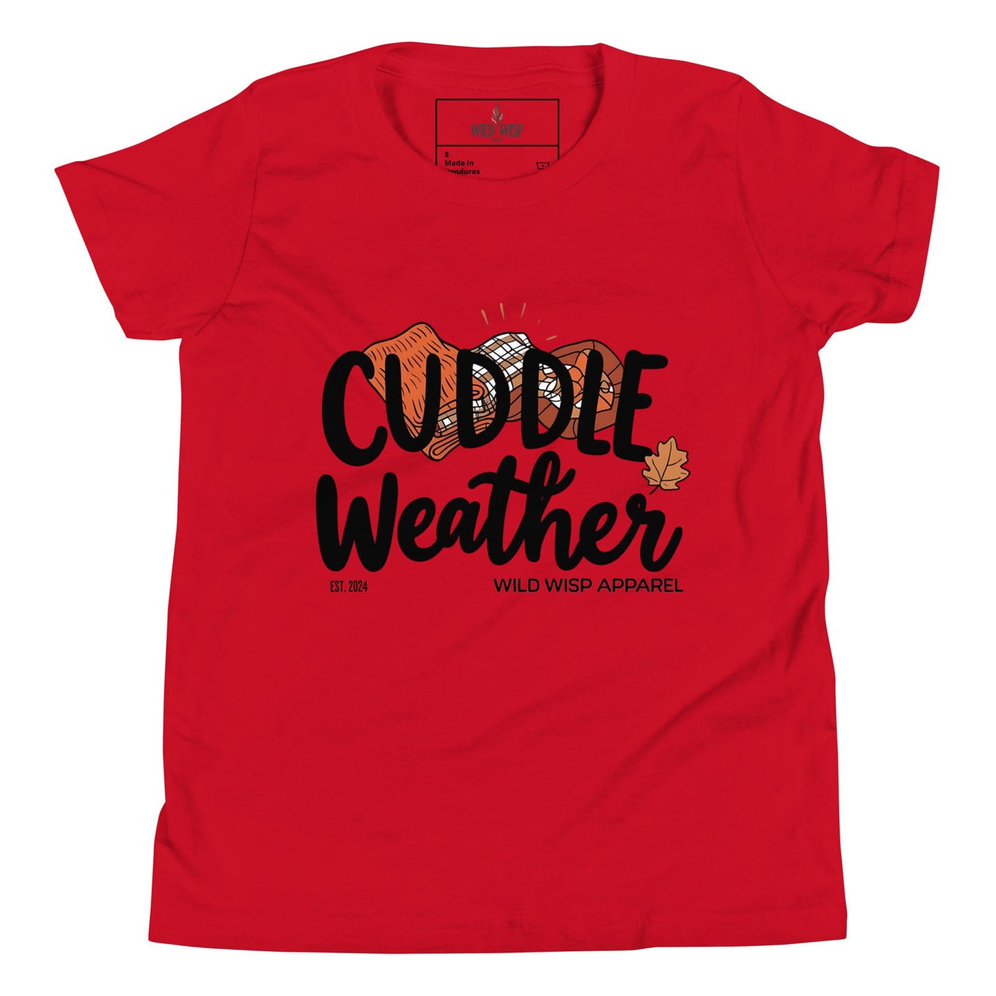 'Cuddle Weather' Youth Short Sleeve T-Shirt T-Shirts