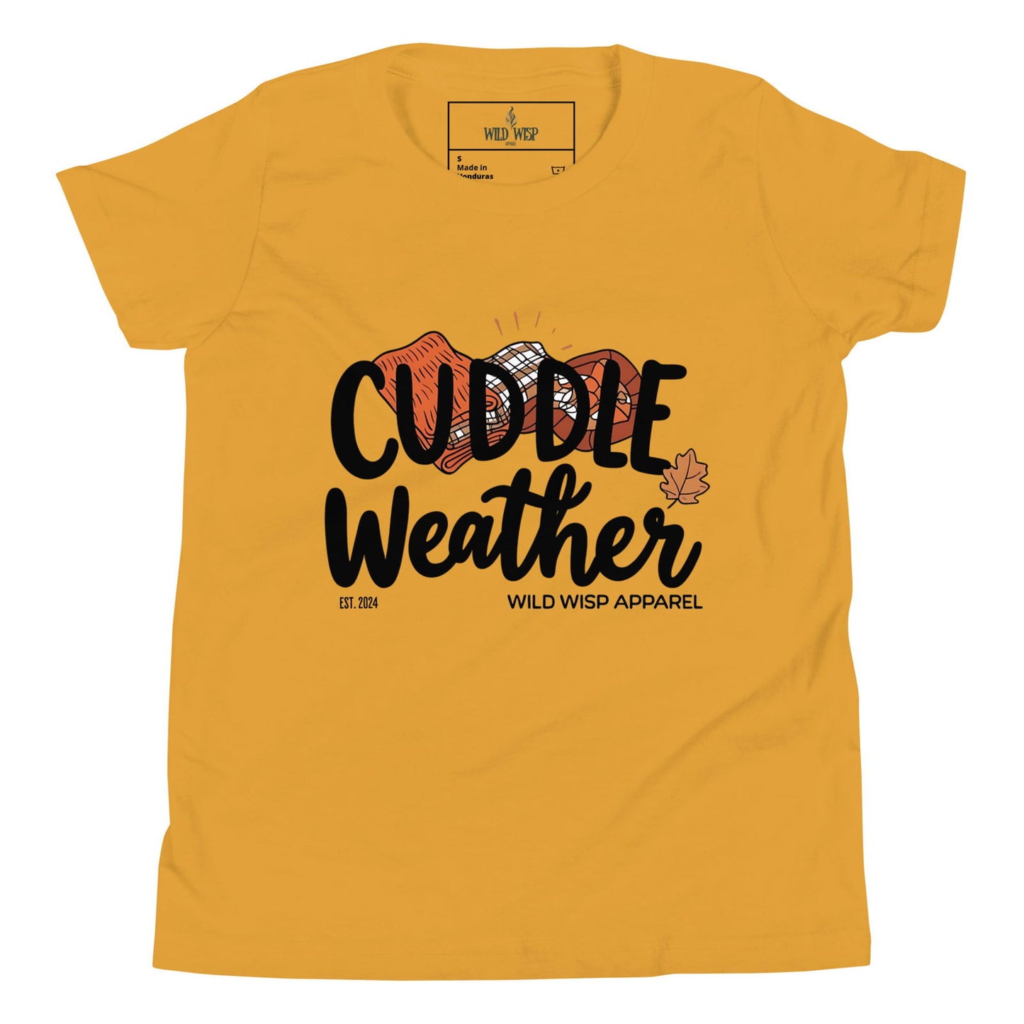 'Cuddle Weather' Youth Short Sleeve T-Shirt T-Shirts
