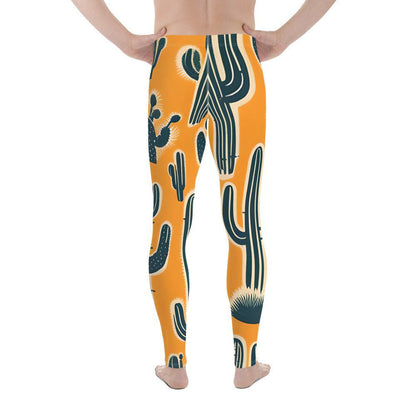 'Desert Cacti' Men's Leggings Leggings