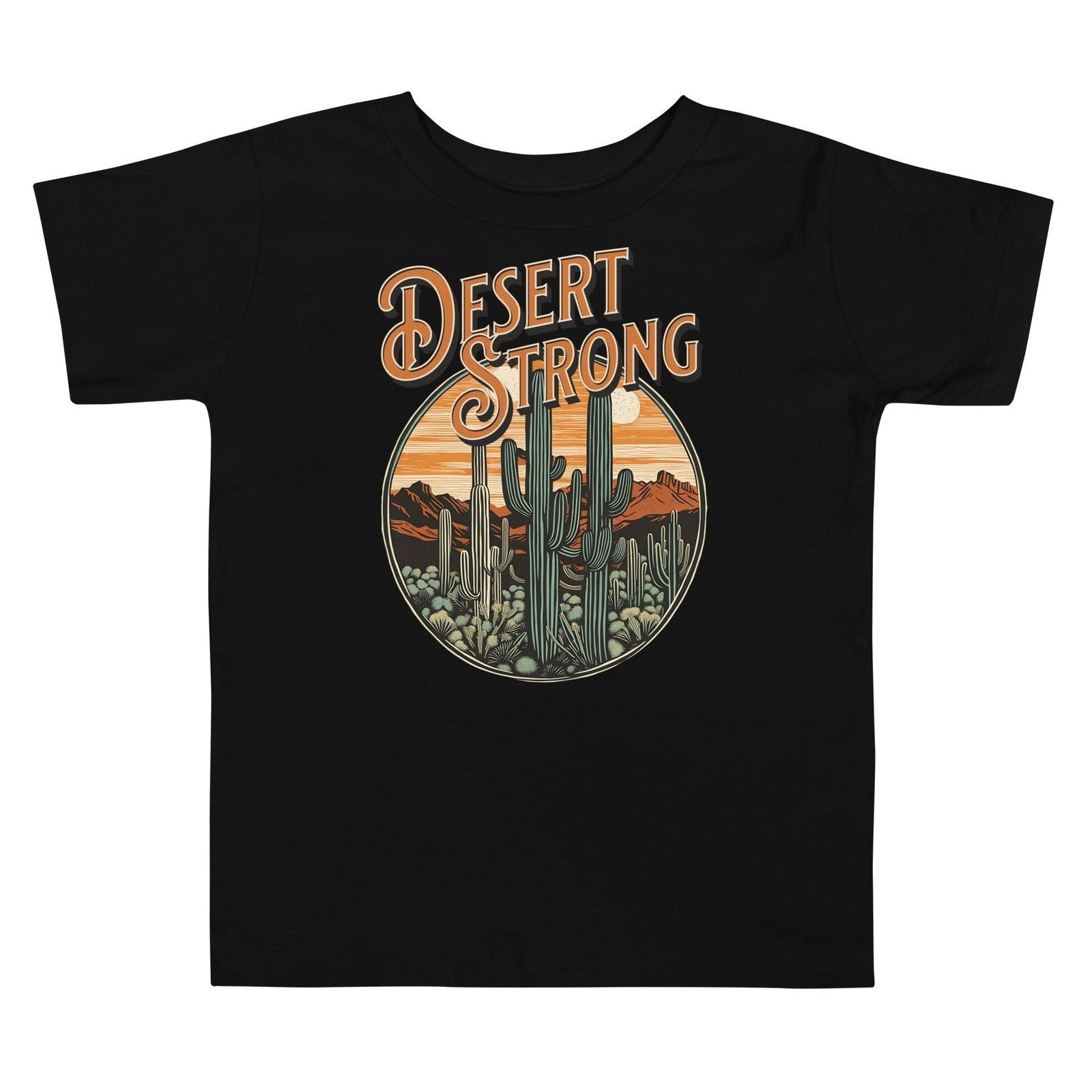 'Desert Strong' Toddler Short Sleeve Tee T-Shirts