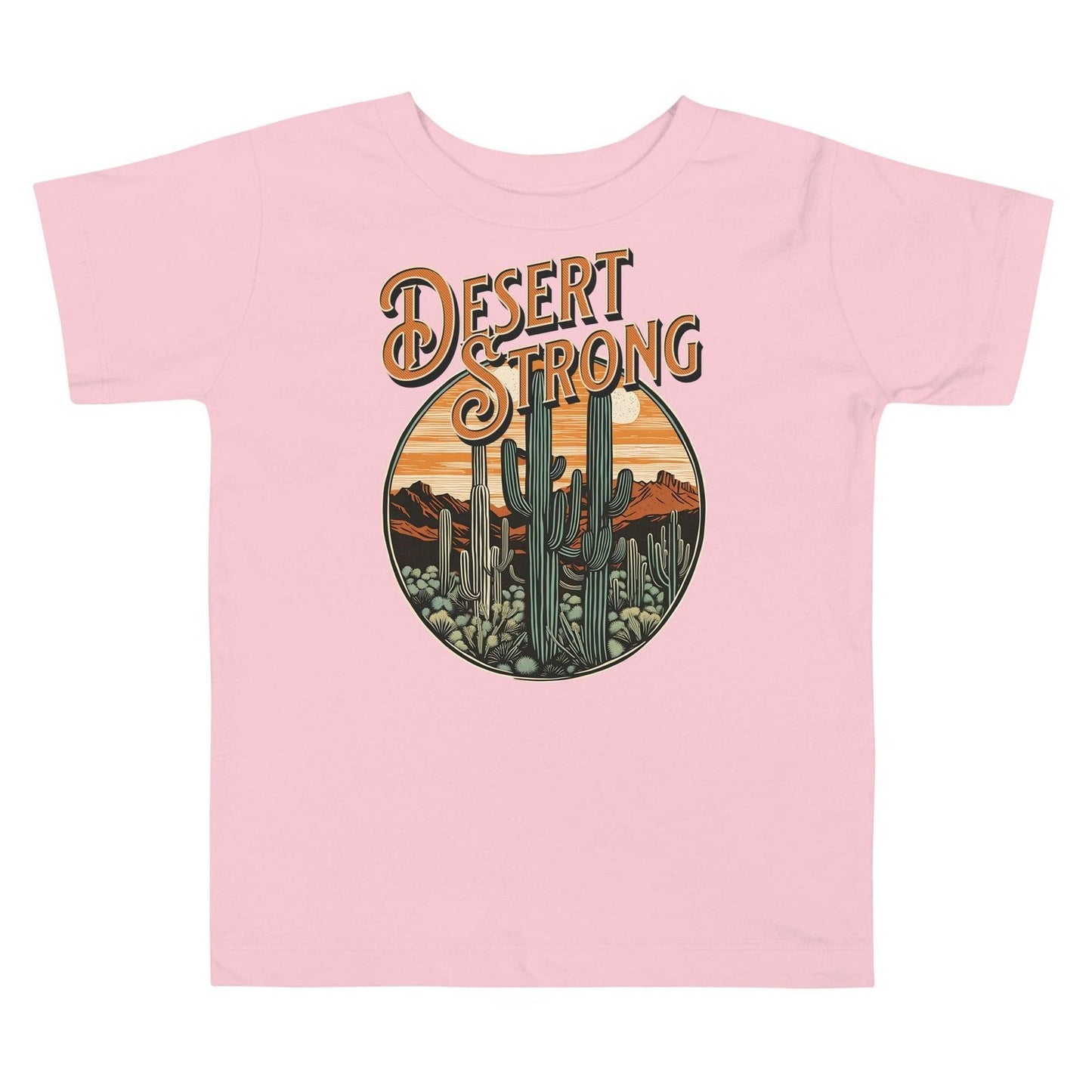 'Desert Strong' Toddler Short Sleeve Tee T-Shirts