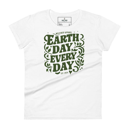 'Earth Day Every Day' Women's short sleeve t-shirt T-Shirts