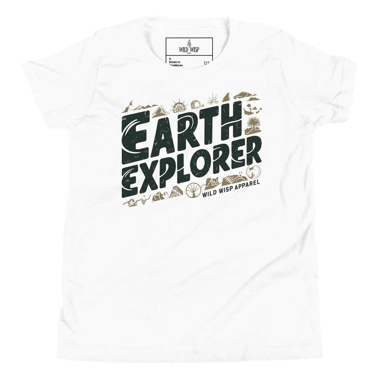 'Earth Explorer' Youth Short Sleeve T-Shirt T-Shirts