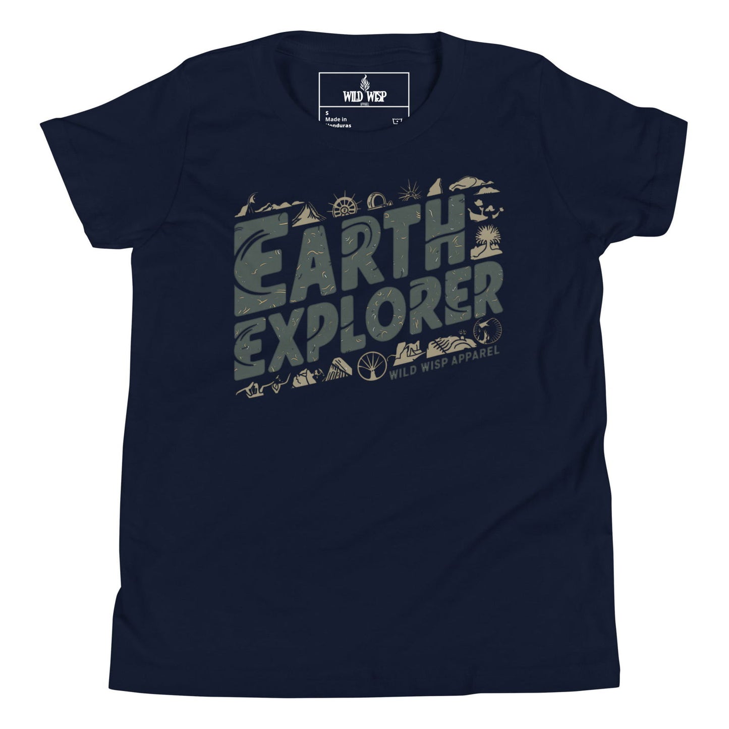 'Earth Explorer' Youth Short Sleeve T-Shirt T-Shirts