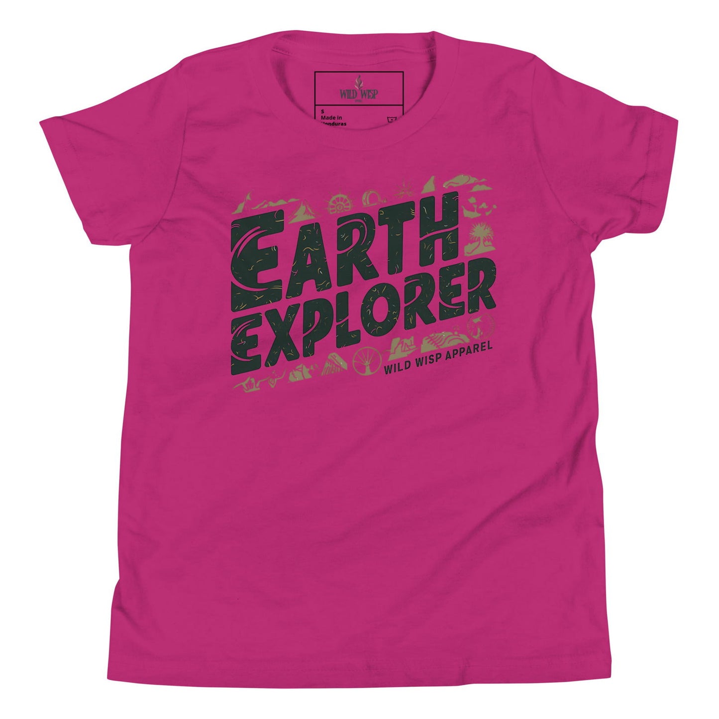 'Earth Explorer' Youth Short Sleeve T-Shirt T-Shirts