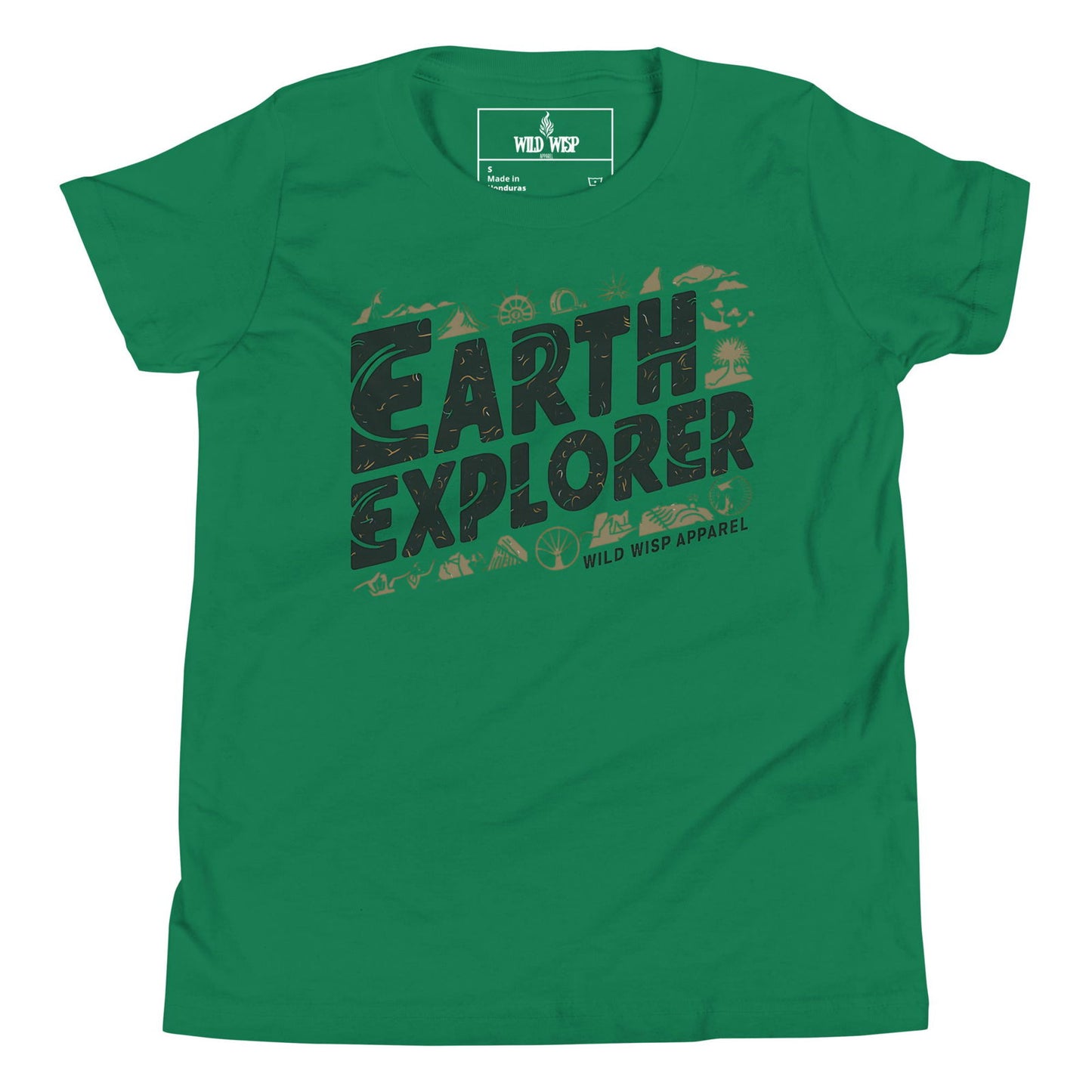 'Earth Explorer' Youth Short Sleeve T-Shirt T-Shirts