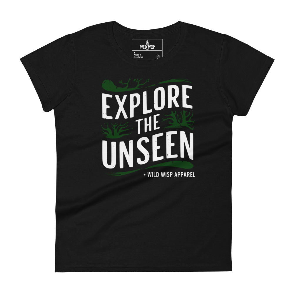 'Explore the Unseen' Women's short sleeve t-shirt T-Shirts