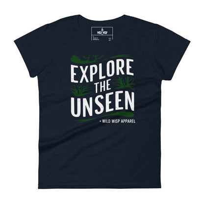 'Explore the Unseen' Women's short sleeve t-shirt T-Shirts