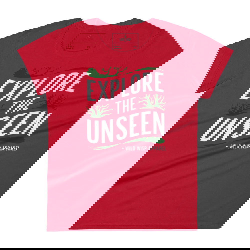 'Explore the Unseen' Women's short sleeve t-shirt T-Shirts