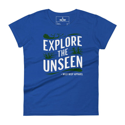 'Explore the Unseen' Women's short sleeve t-shirt T-Shirts