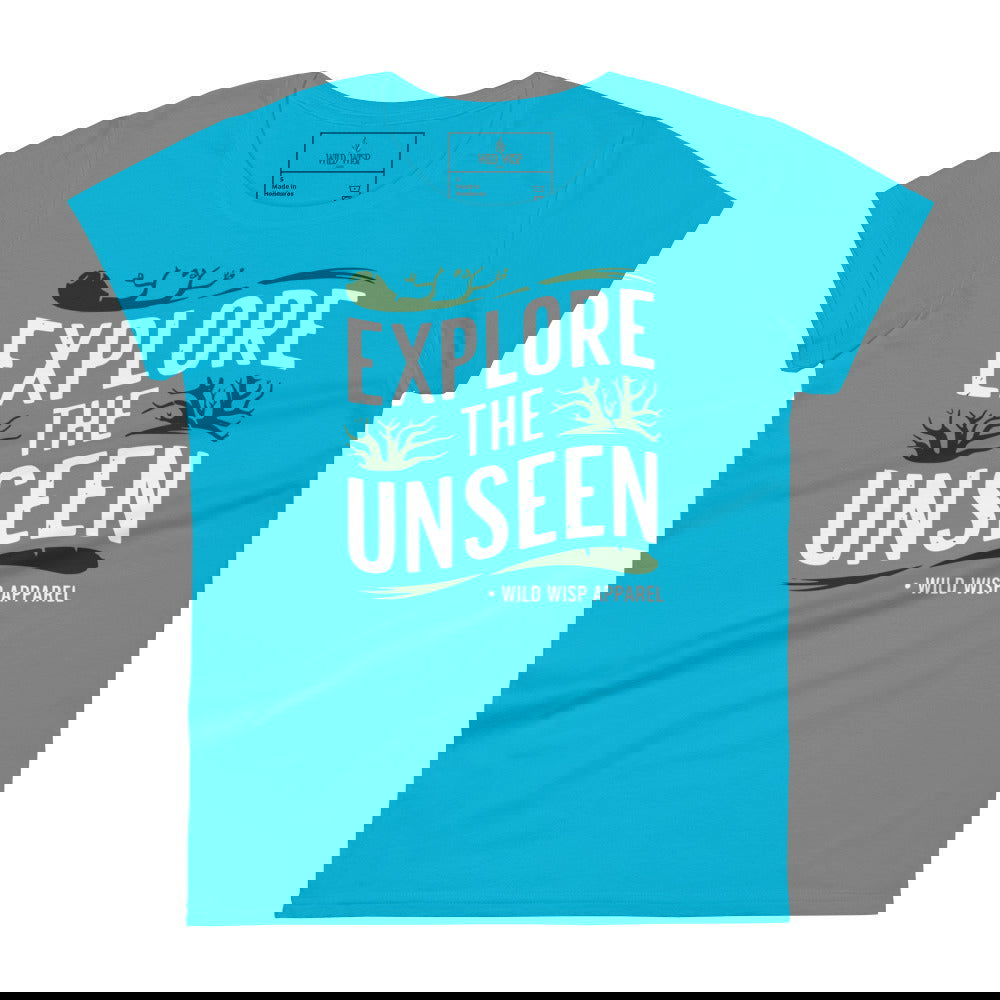 'Explore the Unseen' Women's short sleeve t-shirt T-Shirts