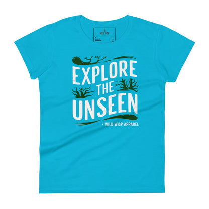 'Explore the Unseen' Women's short sleeve t-shirt T-Shirts