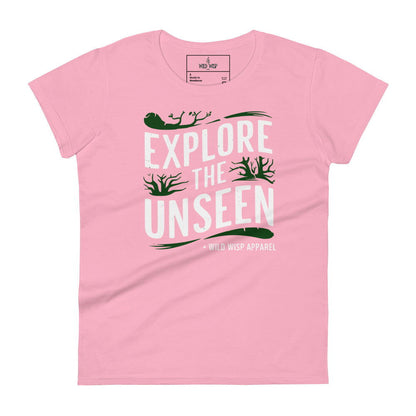 'Explore the Unseen' Women's short sleeve t-shirt T-Shirts
