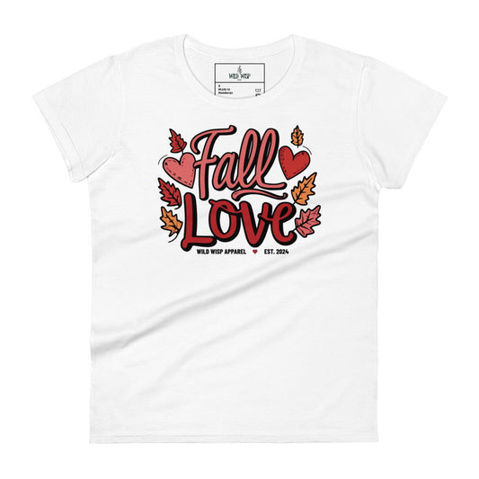 'Fall Love' Women's short sleeve t-shirt T-Shirts