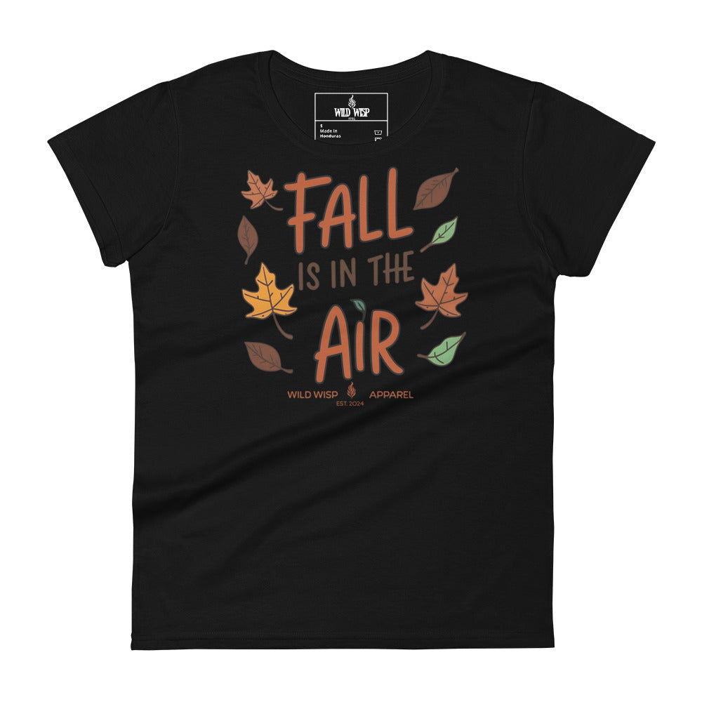 'Fall is in the Air' Women's short sleeve t-shirt T-Shirts