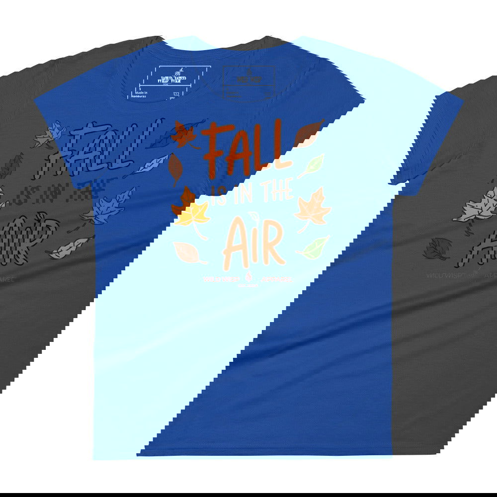 'Fall is in the Air' Women's short sleeve t-shirt T-Shirts