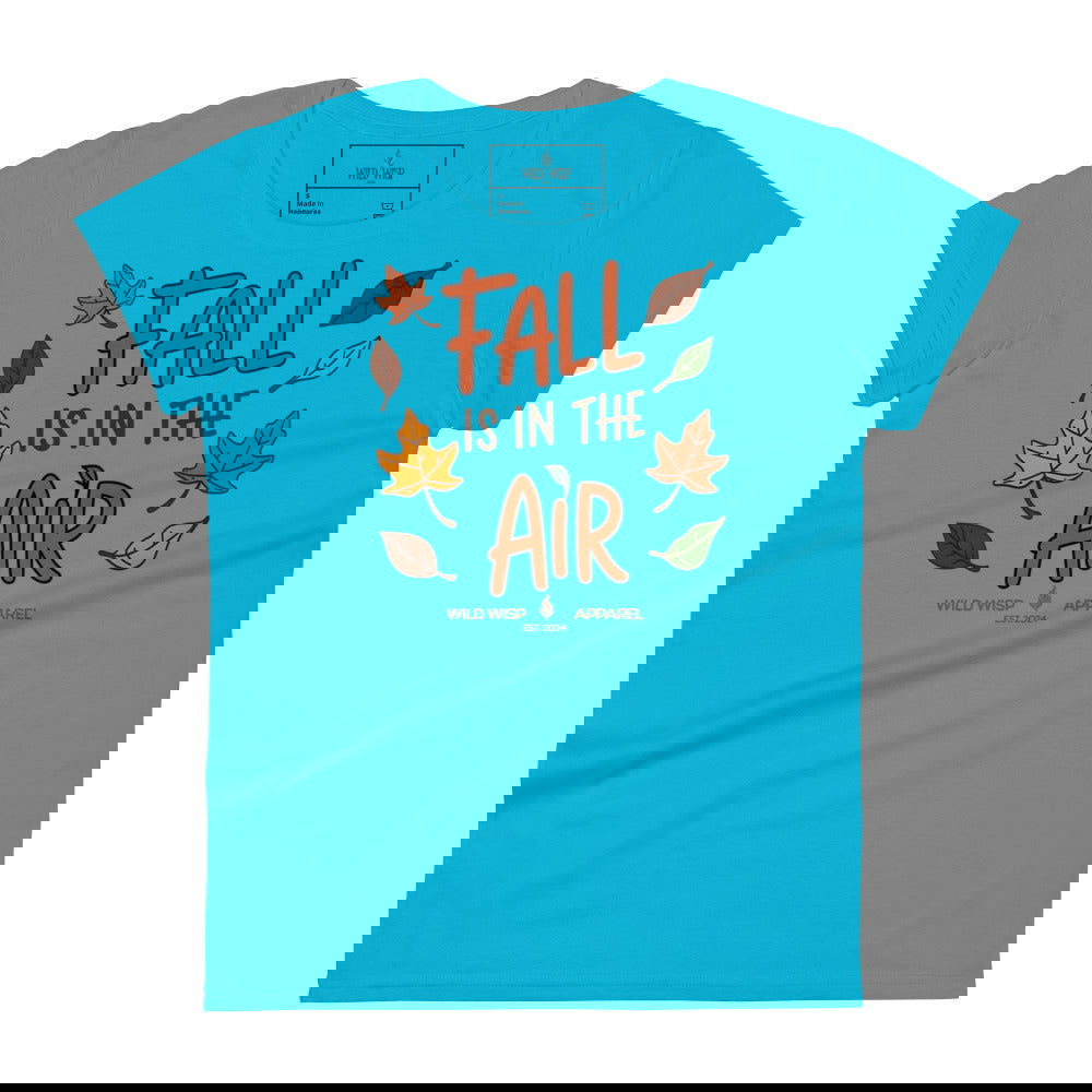 'Fall is in the Air' Women's short sleeve t-shirt T-Shirts