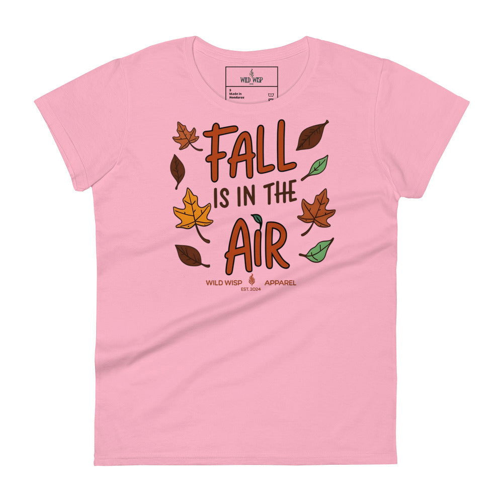 'Fall is in the Air' Women's short sleeve t-shirt T-Shirts