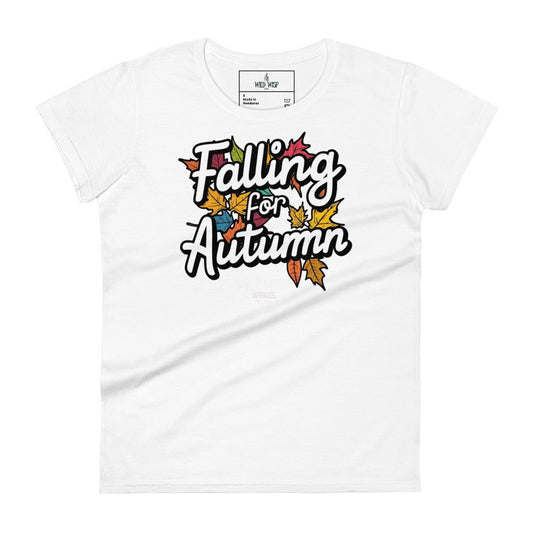 'Falling for Autumn' Women's short sleeve t-shirt - Wild Wisp Apparel