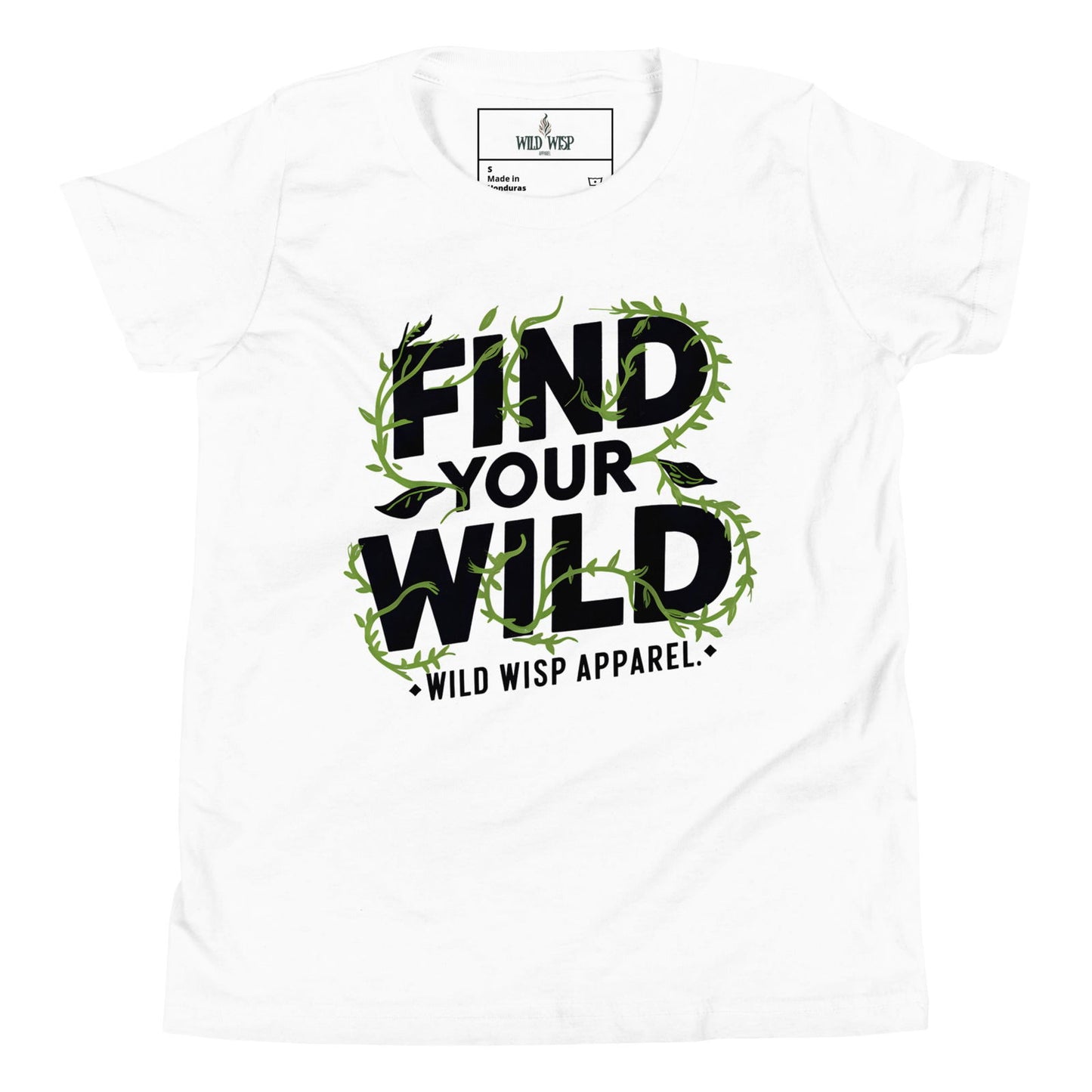 'Find Your Wild' Youth Short Sleeve T-Shirt T-Shirts