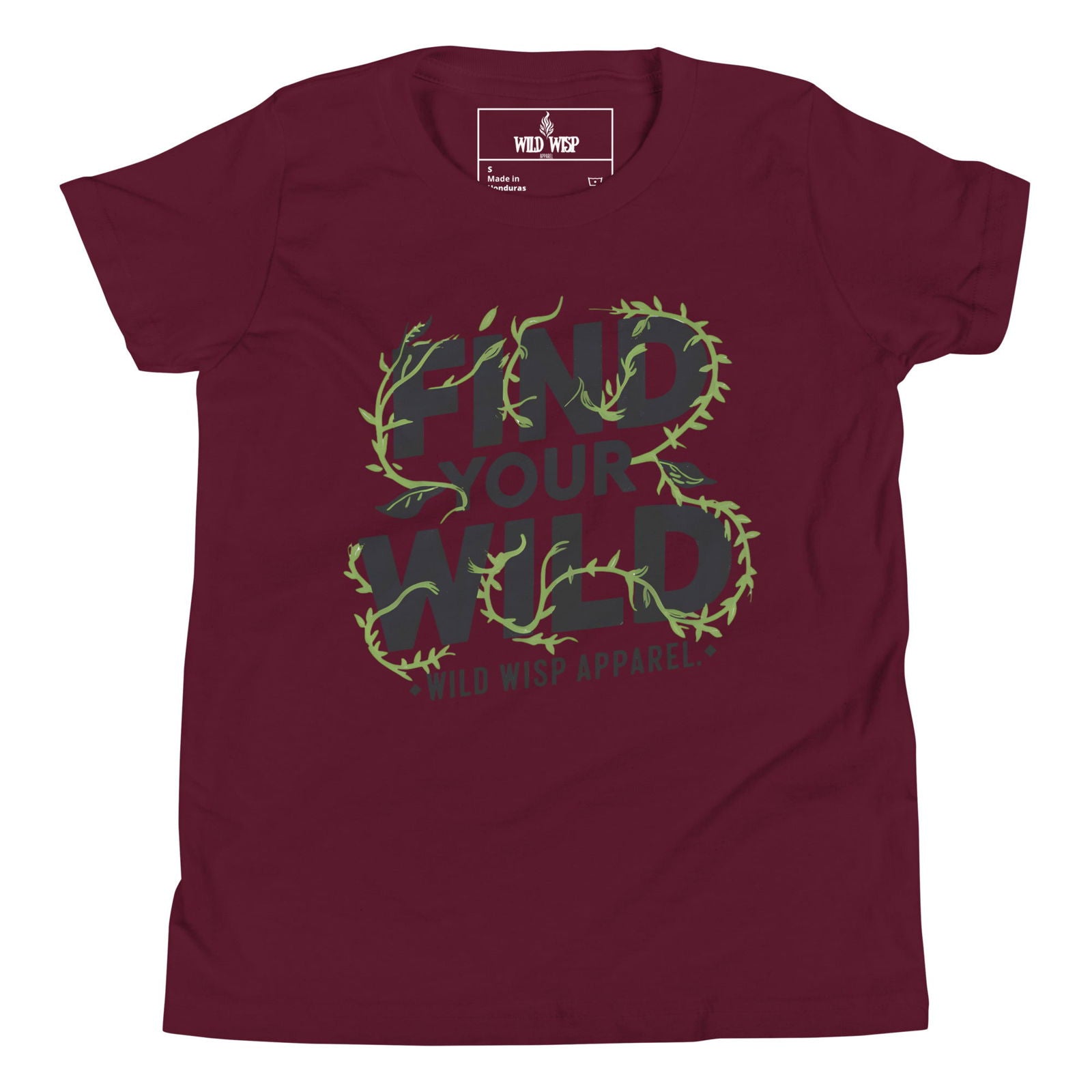 'Find Your Wild' Youth Short Sleeve T-Shirt T-Shirts