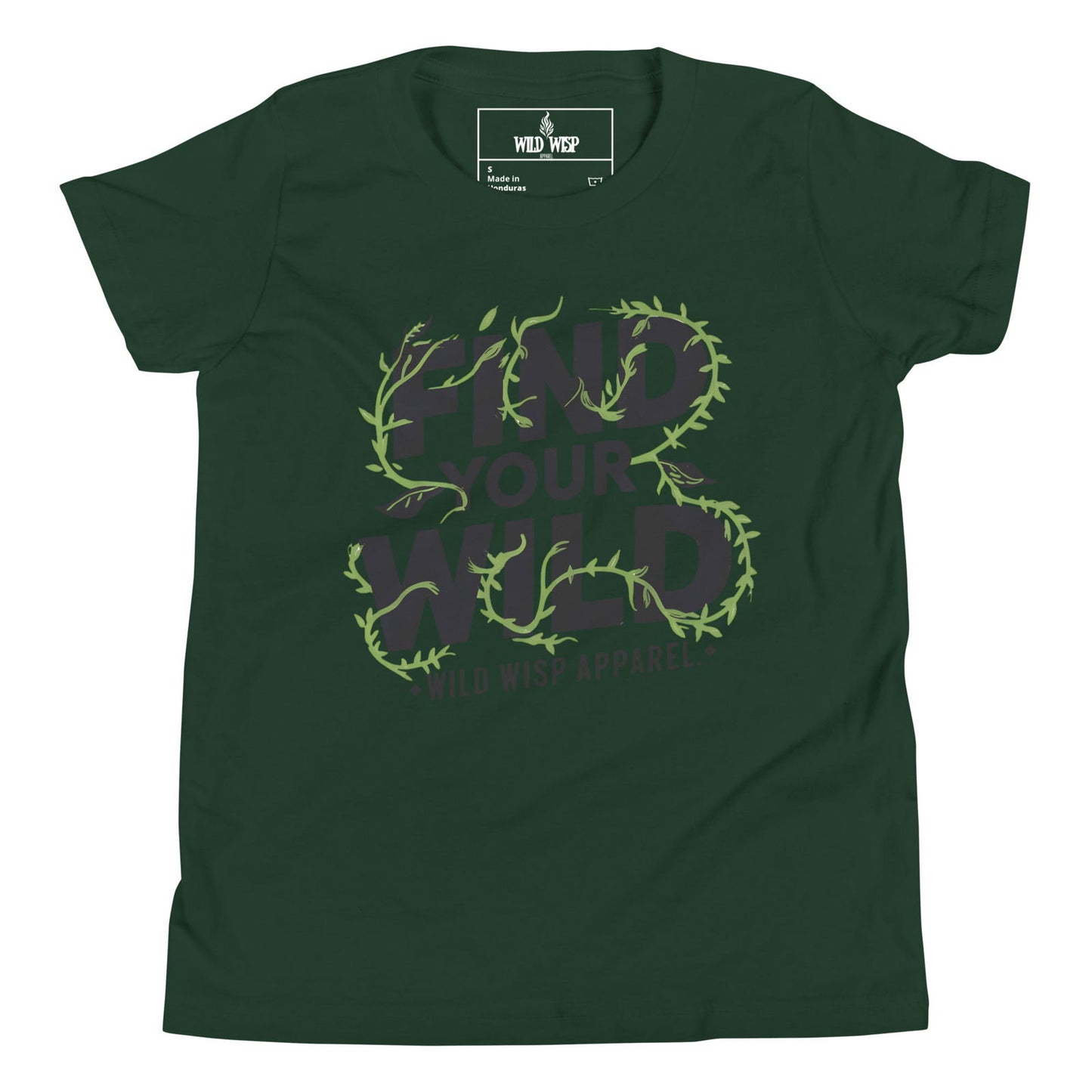 'Find Your Wild' Youth Short Sleeve T-Shirt T-Shirts