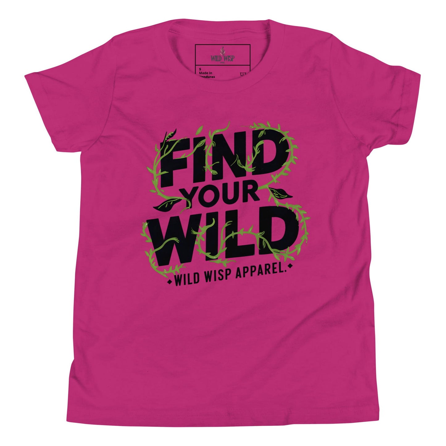 'Find Your Wild' Youth Short Sleeve T-Shirt T-Shirts