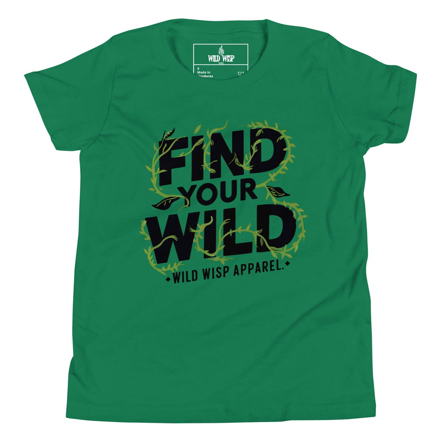 'Find Your Wild' Youth Short Sleeve T-Shirt T-Shirts