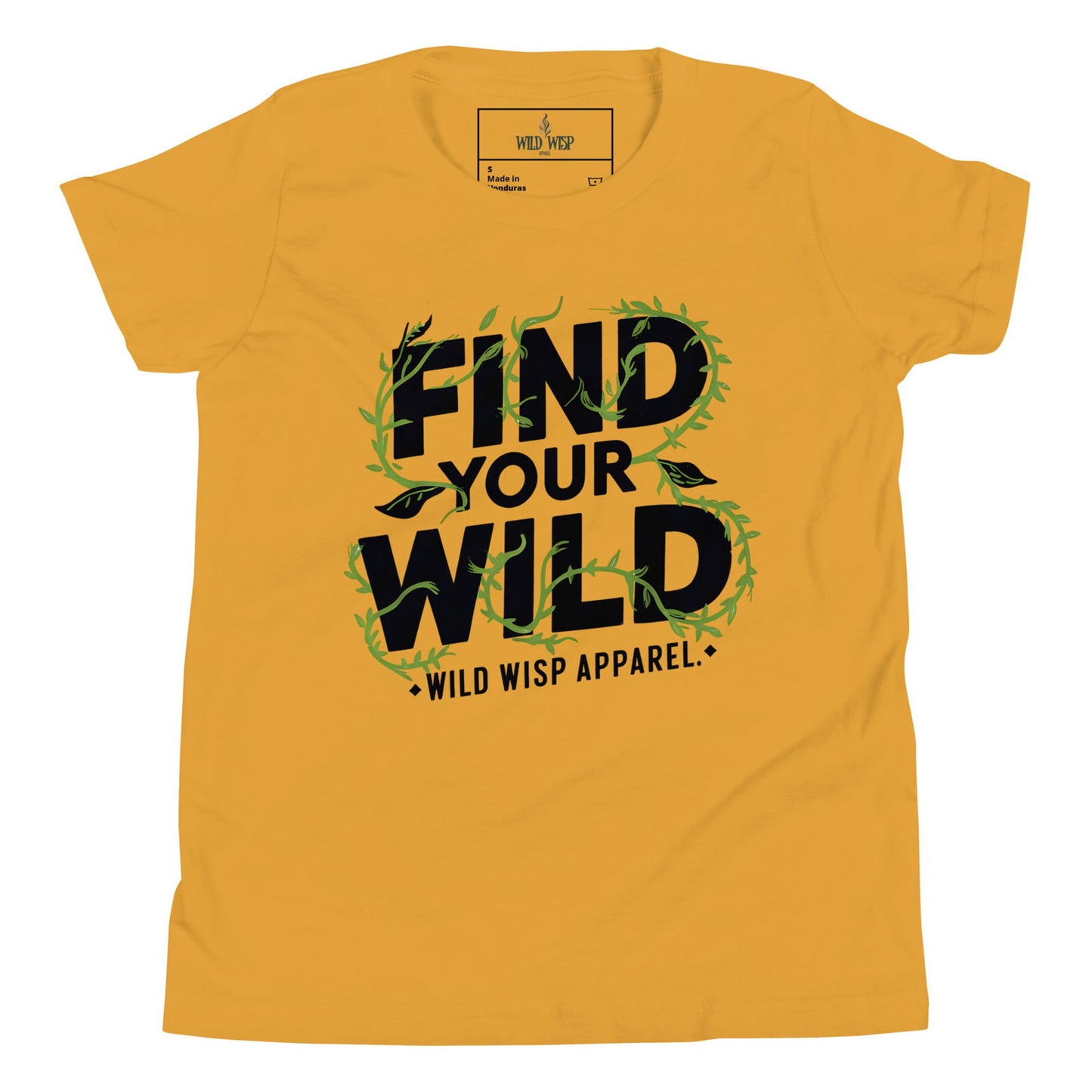 'Find Your Wild' Youth Short Sleeve T-Shirt T-Shirts