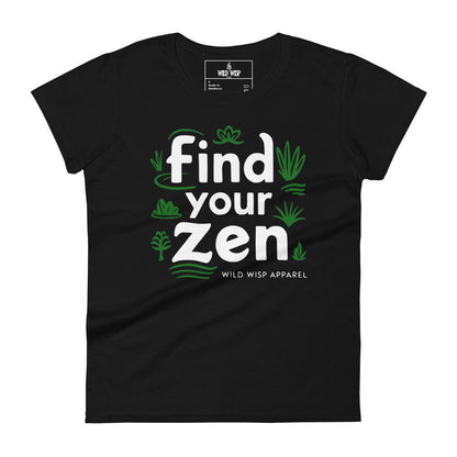 'Find your Zen' Women's short sleeve t-shirt T-Shirts