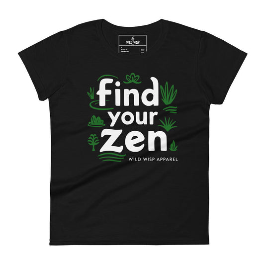 'Find your Zen' Women's short sleeve t-shirt T-Shirts
