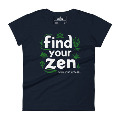 'Find your Zen' Women's short sleeve t-shirt T-Shirts