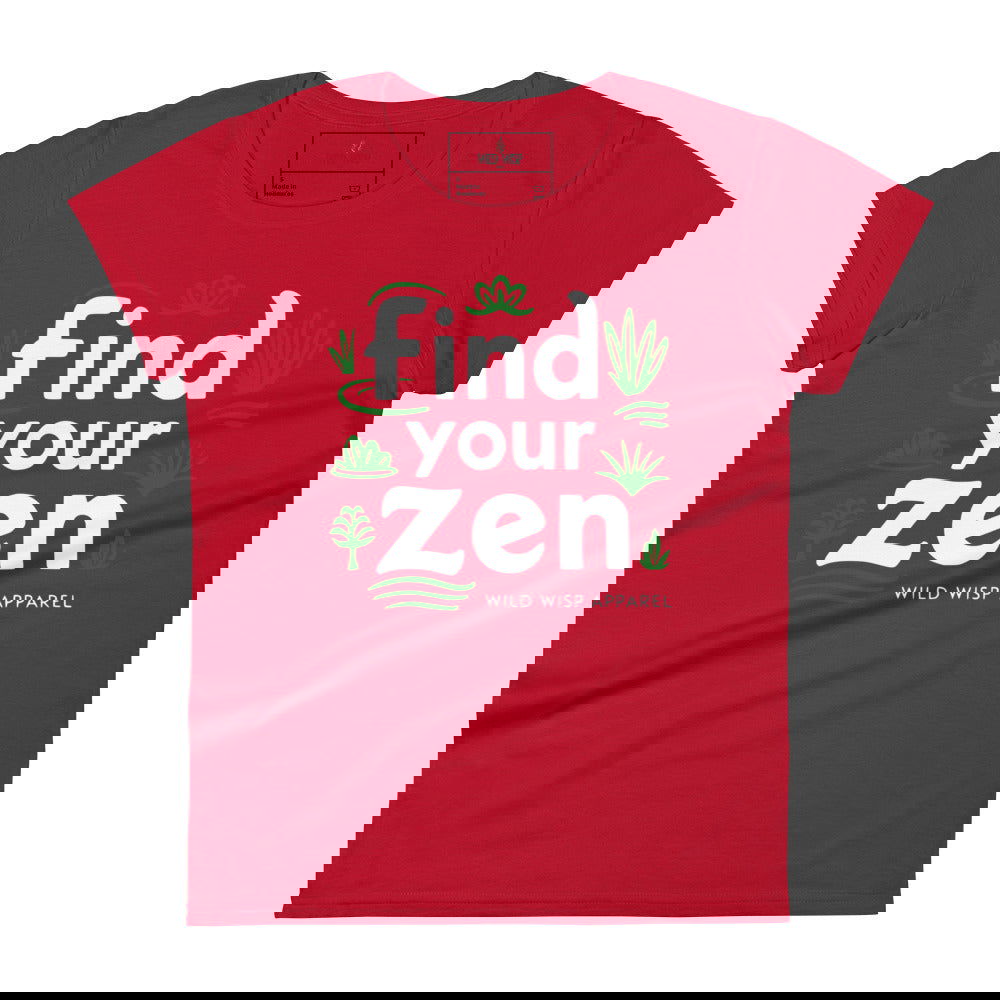 'Find your Zen' Women's short sleeve t-shirt T-Shirts