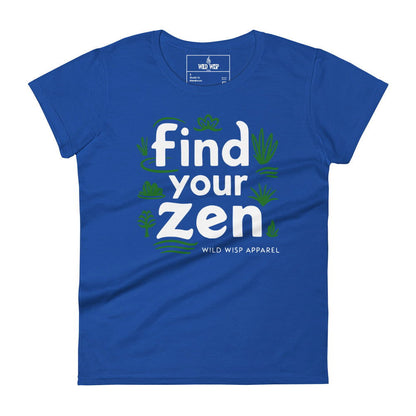 'Find your Zen' Women's short sleeve t-shirt T-Shirts