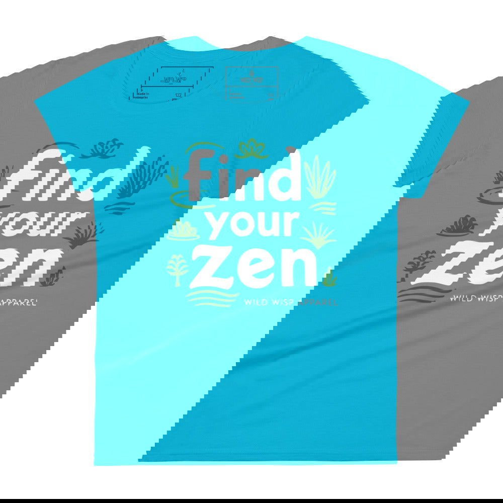 'Find your Zen' Women's short sleeve t-shirt T-Shirts