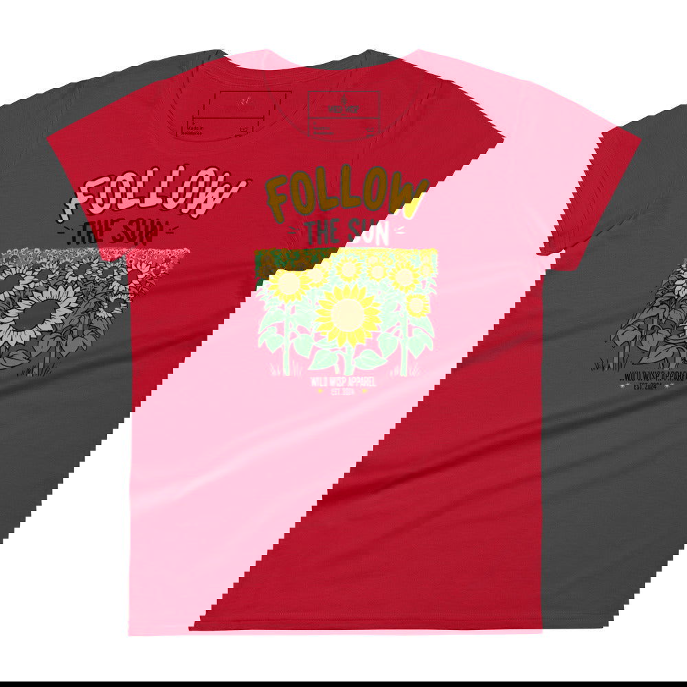 'Follow the Sun' Women's short sleeve t-shirt T-Shirts