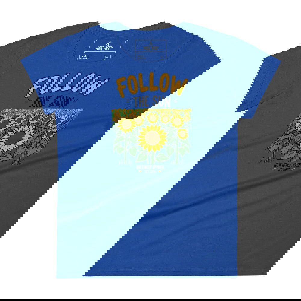 'Follow the Sun' Women's short sleeve t-shirt T-Shirts