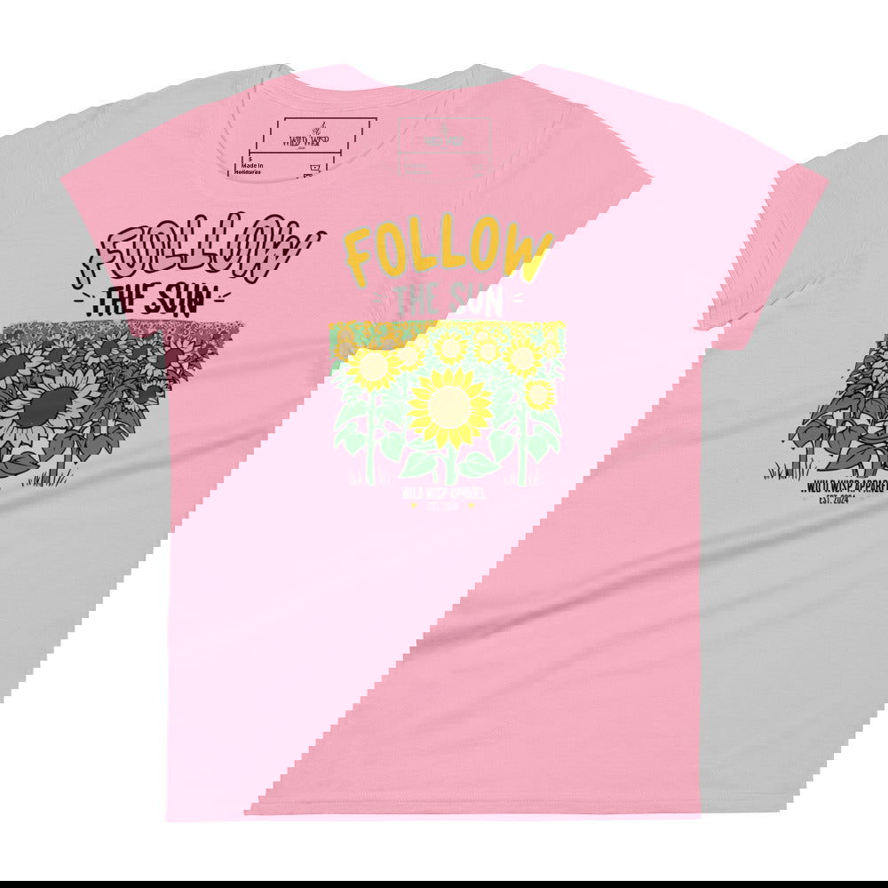 'Follow the Sun' Women's short sleeve t-shirt T-Shirts