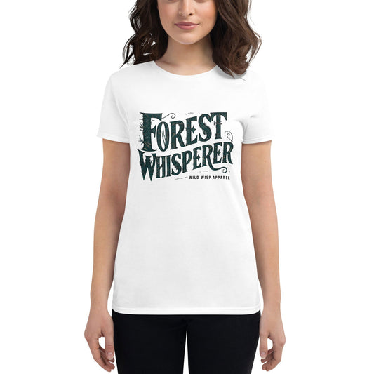 'Forest Whisperer' Women's short sleeve t-shirt T-Shirts