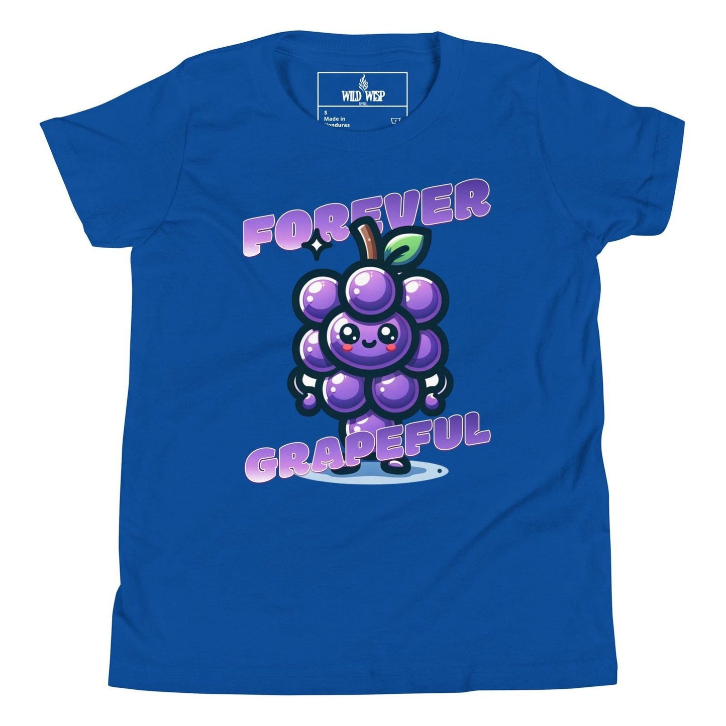 'Forever Grapeful' Youth Short Sleeve T-Shirt - Wild Wisp Apparel
