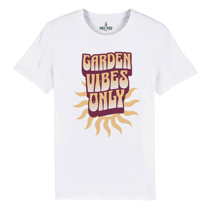 'Garden Vibes Only' Organic Unisex Crewneck T-shirt T-Shirts