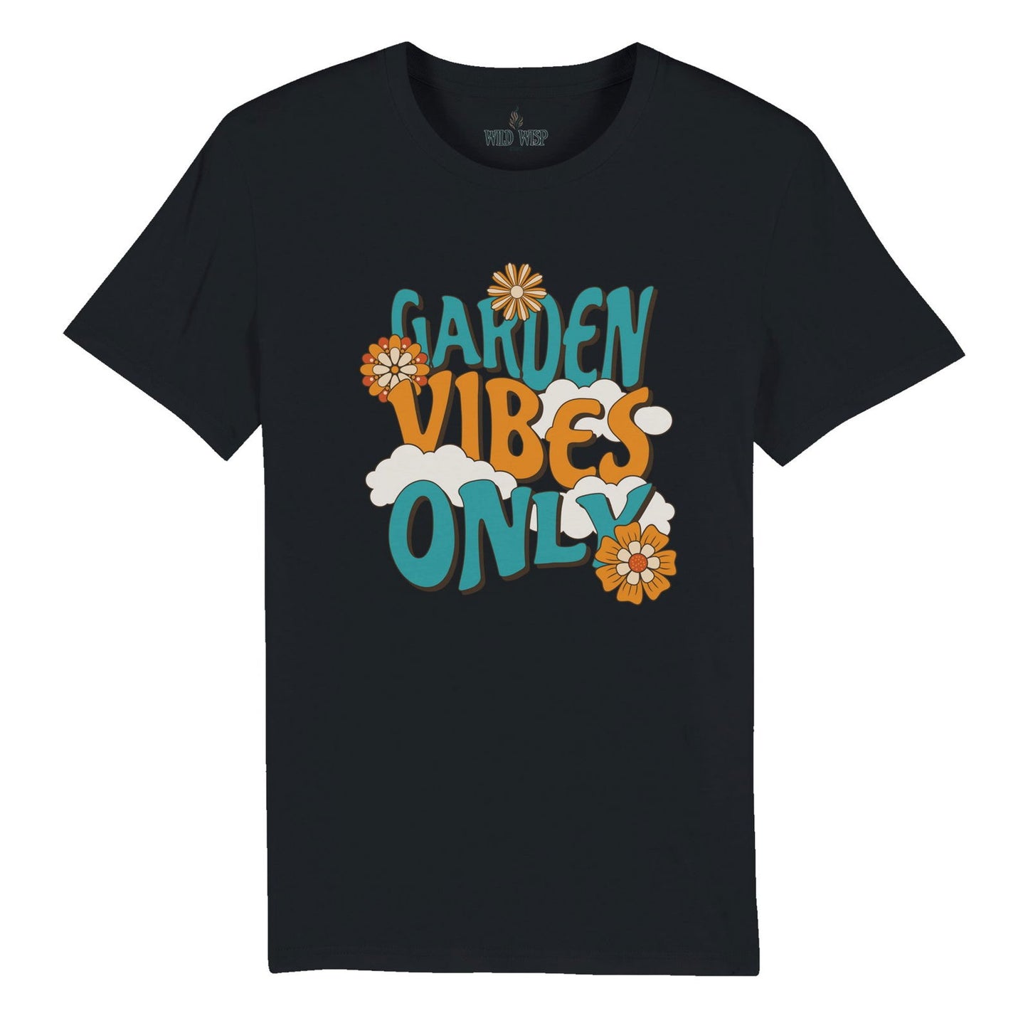'Garden Vibes Only' Organic Unisex Crewneck T-shirt T-Shirts