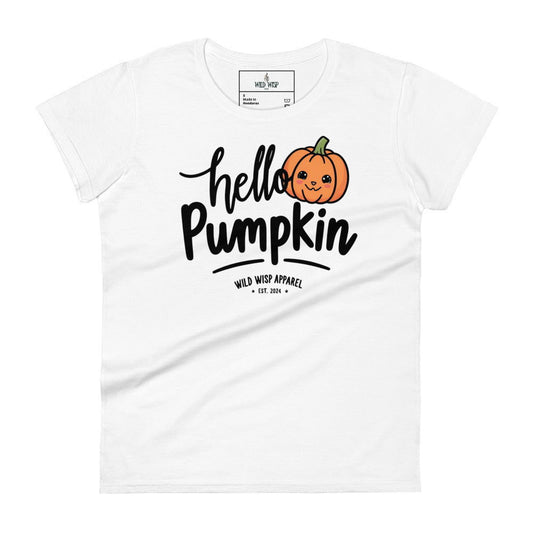 'Hello Pumpkin' Women's short sleeve t-shirt T-Shirts